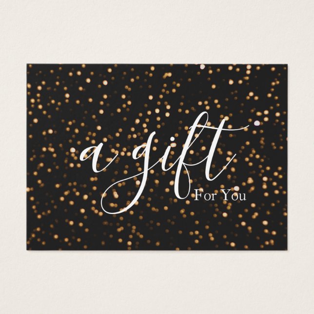 Simple & Modern Business Gift Certificate (Front)