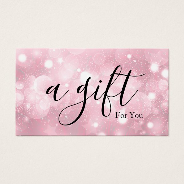 Simple & Modern Business Gift Certificate (Front)