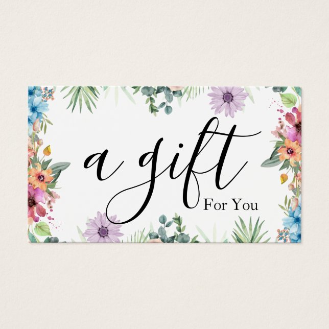 Simple & Modern Business Gift Certificate (Front)
