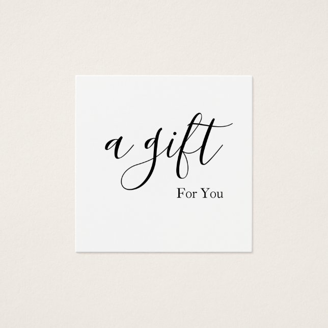 Simple & Modern Business Gift Certificate (Front)