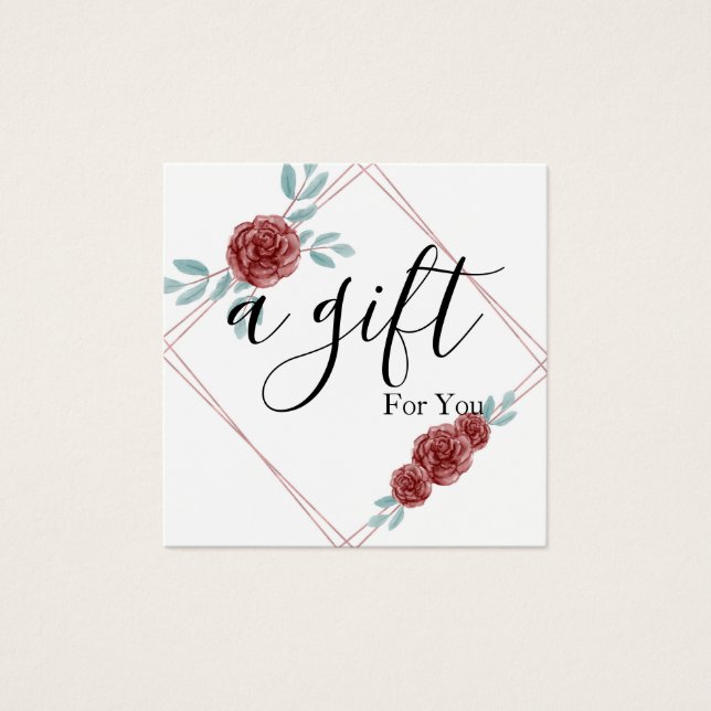 Simple & Modern Business Gift Certificate (Front)