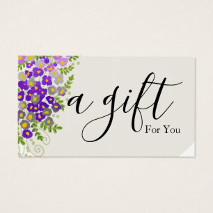 Simple & Modern Business Gift Certificate