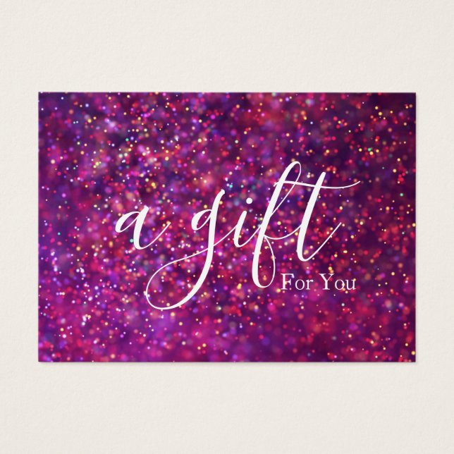 Simple & Modern Business Gift Certificate (Front)