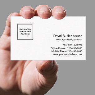 Simple Modern Business Template Card