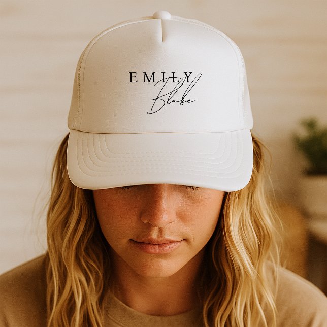 Simple Modern Business Trucker Hat (Creator Uploaded)