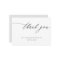 Simple Modern Calligraphy Thank You Card