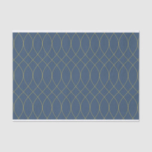 Simple, modern, cool, trendy curvy, wavy lines tissue paper