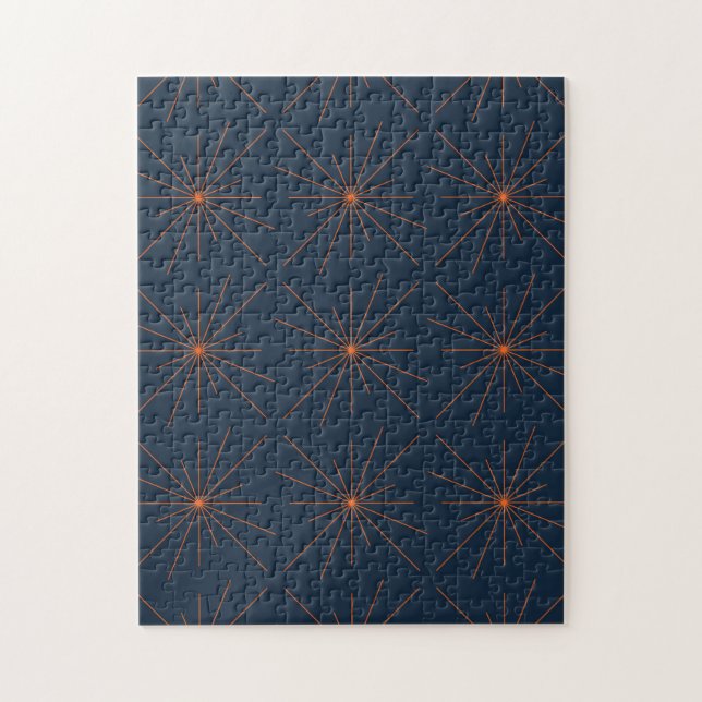 Simple, modern, cool, trendy light / star abstract jigsaw puzzle (Vertical)