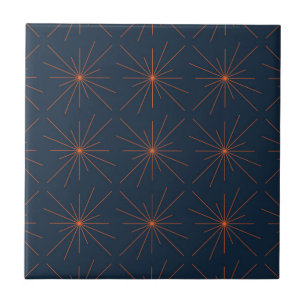 Simple, modern, cool, trendy light / star abstract tile