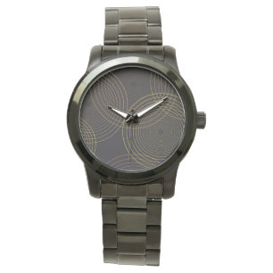 Simple, modern, cool, trendy thin line circles watch