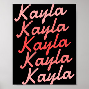 Simple Modern Cool Tygraphy Name Toddler T Shirt Poster