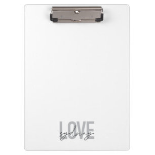 Simple, modern, cool, urban design Love Sydney Clipboard