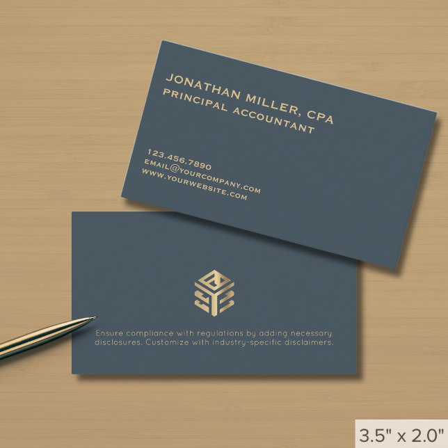 Simple Modern Custom Logo Business Card (Creator Uploaded)