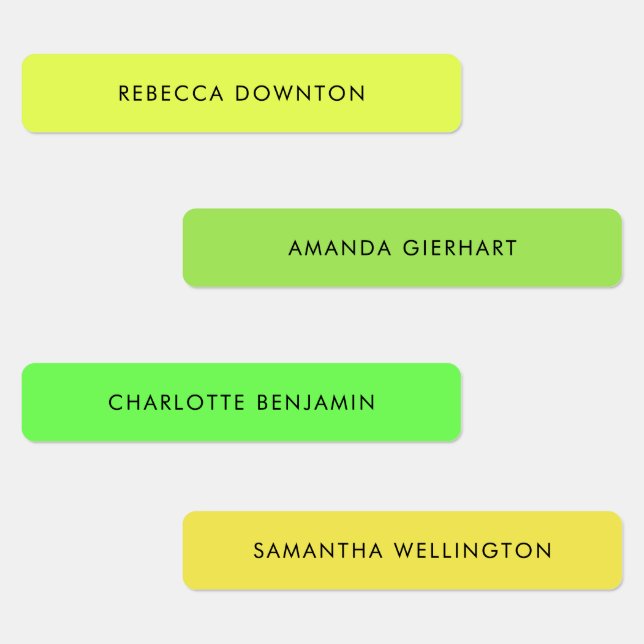 Simple Modern Custom Name (Group)