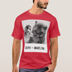Simple, Modern Custom Pet or People Photo T-Shirt