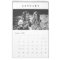 Simple Modern Custom Photo Calendar