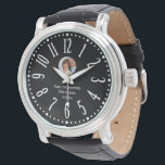 Simple modern custom photo watch<br><div class="desc">Perfect gift ideas for birthday, wedding or anniversary.</div>