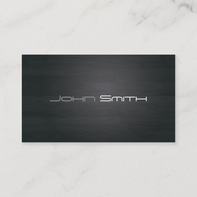 Simple, modern, elegant, business card (Front)