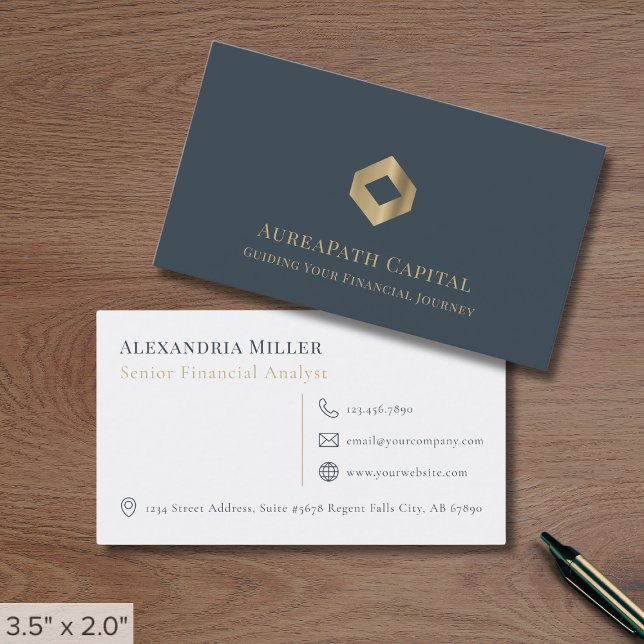 Simple Modern Elegant Business Card (Creator Uploaded)