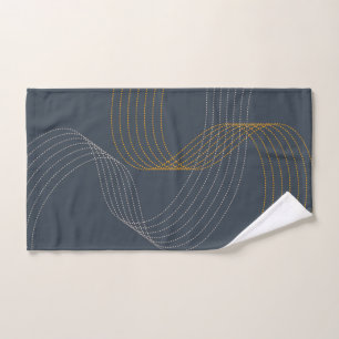 Simple, modern, elegant, cool, trendy illustration hand towel