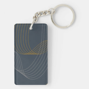 Simple, modern, elegant, cool, trendy illustration keychain
