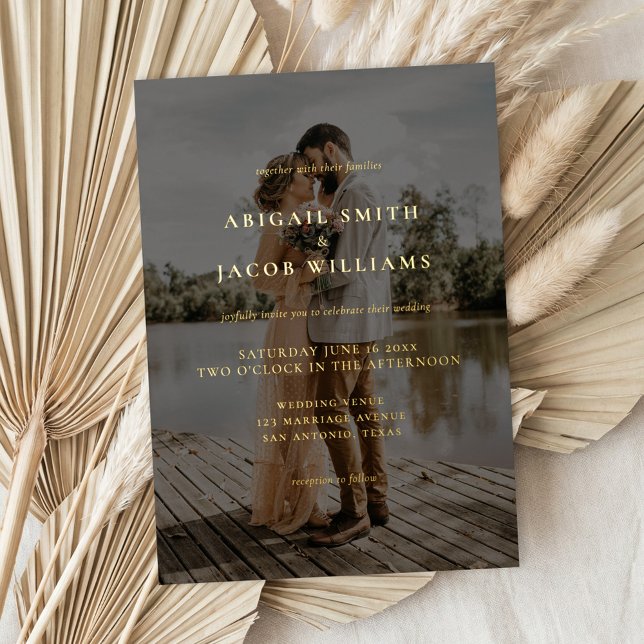 Simple Modern Elegant Photo Wedding (Creator Uploaded)