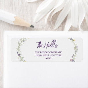 Simple Modern Floral Boho Wedding