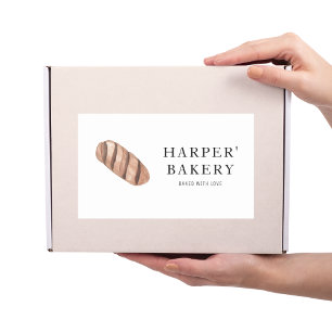 Simple Modern Fresh Bakery Eco Professional Logo Sticker