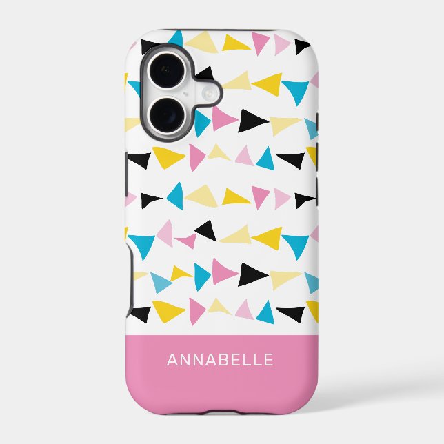 Simple modern geometric confetti (Back)