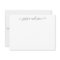 Simple Modern Girly Classic Black Grey Script