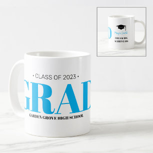 Simple Modern GRAD Graduation Coffee Mug