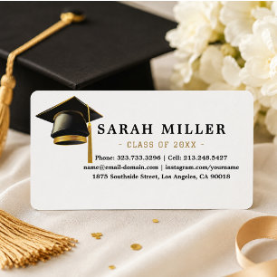 Simple Modern Graduation Label