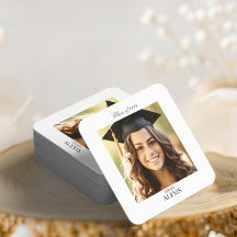 Simple Modern Graduation Party Photo 