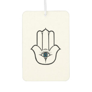 Simple Modern Hamsa Hand of Fatima Air Freshener