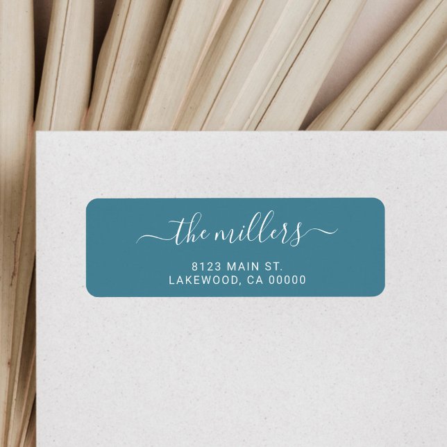 Simple Modern Handwritten Family Blue (Creator Uploaded)