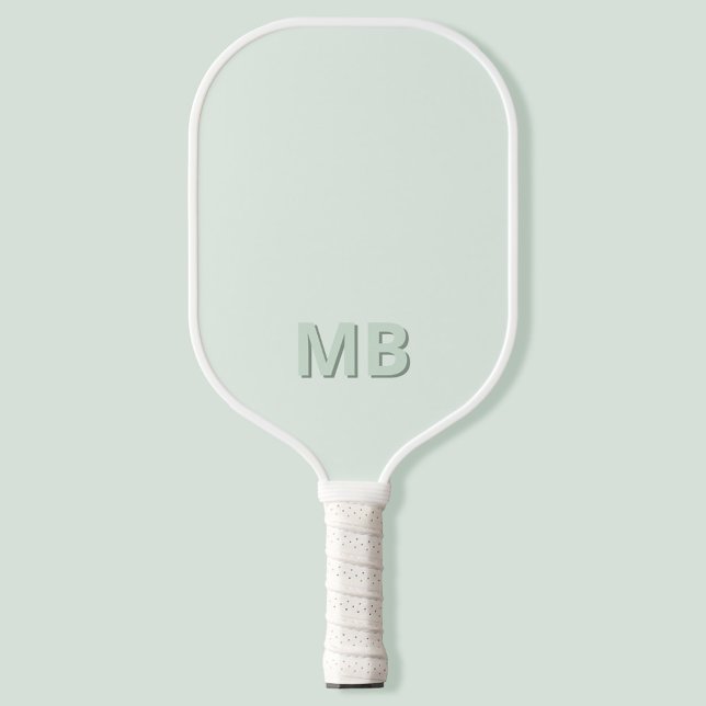 Simple Modern Initial Monogram Pickleball Paddle (Creator Uploaded)