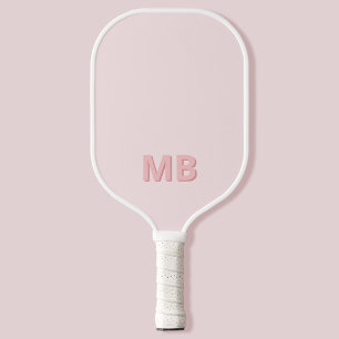 Simple Modern Initial Monogram Pickleball Paddle