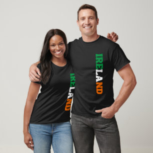 Simple Modern Ireland National Flag Apparel T-Shirt