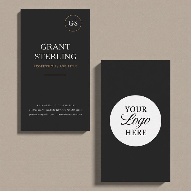 Simple Modern Logo Professional Business Card (Creator Uploaded)