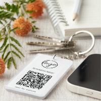Simple Modern Logo QR Code Business