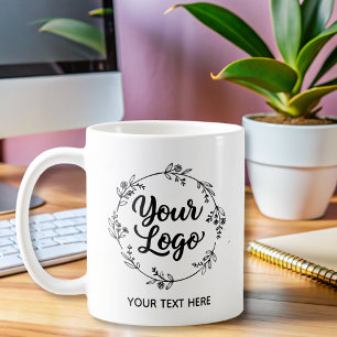 simple modern logo qr code Coffee Mug