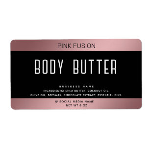Simple modern luxury typography black pink