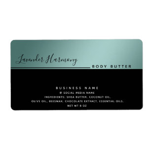 Simple modern luxury typography black product