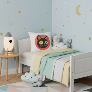  Simple modern minimalist animal graphic  Throw Pillow