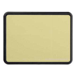 Simple Modern Minimalist Creme Trailer Hitch Cover