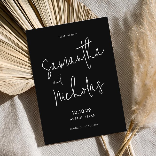Simple Modern Minimalist Save The Date (Creator Uploaded)
