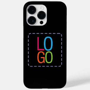 Simple Modern Minimalist Your Company Logo Here Case-Mate iPhone 14 Pro Max Case