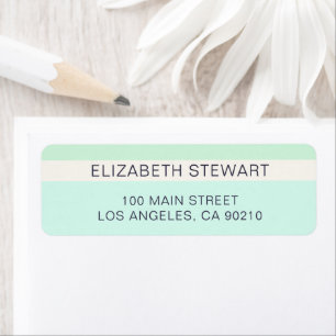 Simple Modern Mint Green and Aqua Professional