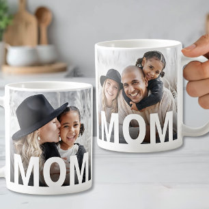 Simple Modern Mom Photo Coffee Mug