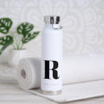 Simple Modern Monogram Water Bottle<br><div class="desc">Simple Modern Initial Monogram Water Bottle. Create your own personalized bottle with custom initial name.</div>